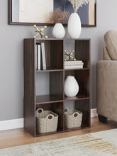 Prime Furniture - Ashley Furniture - Glosmount Six Cube Organizer - Six Cube Organizer / Cherry/Light Brown - EA1055-3X2