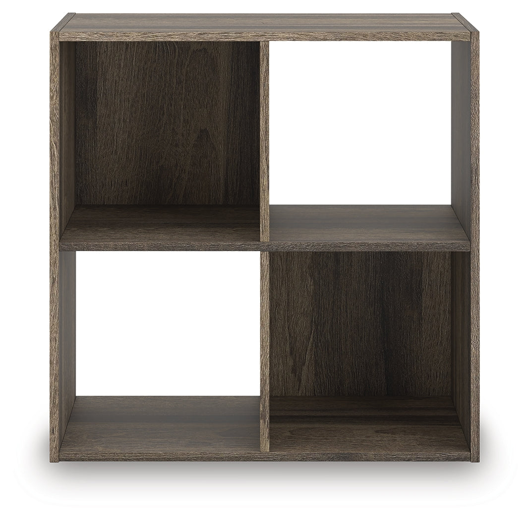 Prime Furniture - Ashley Furniture - Shallifer Four Cube Organizer - Four Cube Organizer / Brown - EA1104-2X2