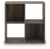 Prime Furniture - Ashley Furniture - Shallifer Four Cube Organizer - Four Cube Organizer / Brown - EA1104-2X2