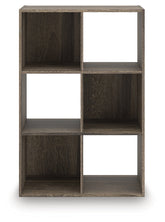 Prime Furniture - Ashley Furniture - Shallifer Six Cube Organizer - Six Cube Organizer / Brown - EA1104-3X2