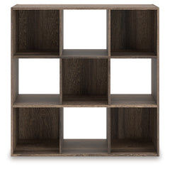 Prime Furniture - Ashley Furniture - Shallifer Nine Cube Organizer - Nine Cube Organizer / Brown - EA1104-3X3