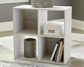 Prime Furniture - Ashley Furniture - Paxberry Four Cube Organizer - Four Cube Organizer / Whitewash - EA1811-2X2