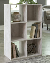Prime Furniture - Ashley Furniture - Paxberry Six Cube Organizer - Six Cube Organizer / Whitewash - EA1811-3X2