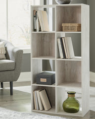 Prime Furniture - Ashley Furniture - Paxberry Eight Cube Organizer - Eight Cube Organizer / Whitewash - EA1811-4X2