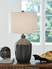 Prime Furniture - Ashley Furniture - Jilton Lighting - Poly Table Lamp (1/CN) / Black - L235844