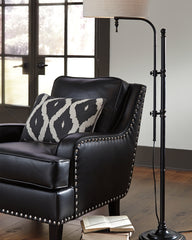 Prime Furniture - Ashley Furniture - Anemoon Lighting - Metal Floor Lamp (1/CN) / Black - L734251