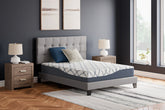 Prime Furniture - Ashley Furniture - 10 Inch Chime Elite 2.0 Mattresses - Twin / White/Blue - M42511