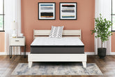 Prime Furniture - Ashley Furniture - 12 Inch Pocketed Hybrid Mattresses - Twin / White - M59011