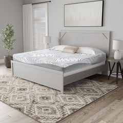 Prime Furniture - Ashley Furniture - 12 Inch Memory Foam Mattresses - California King / White - M59351