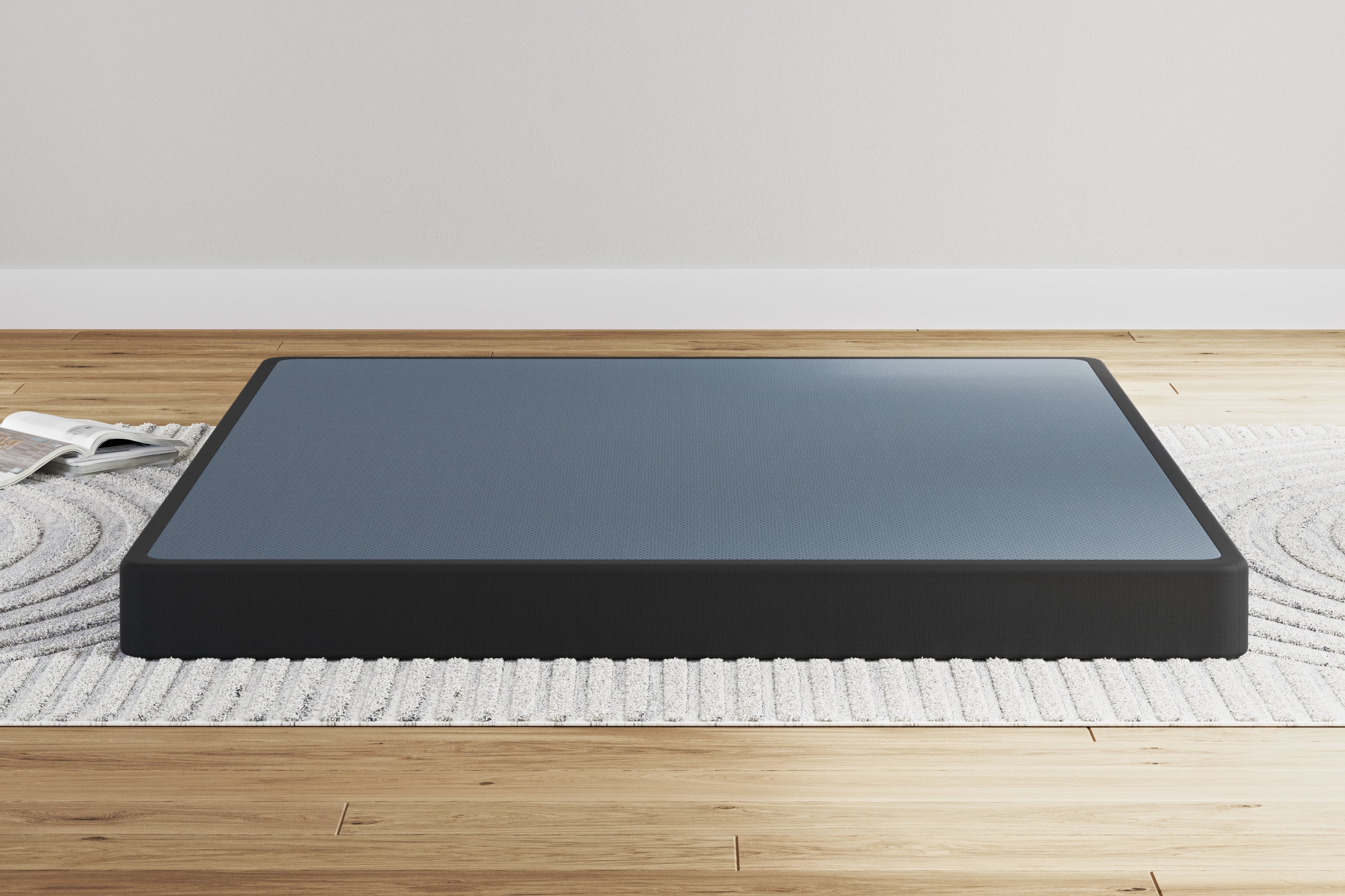 Prime Furniture - Ashley Furniture - Low Profile Queen Foundation - Queen Foundation / Black - M78X32