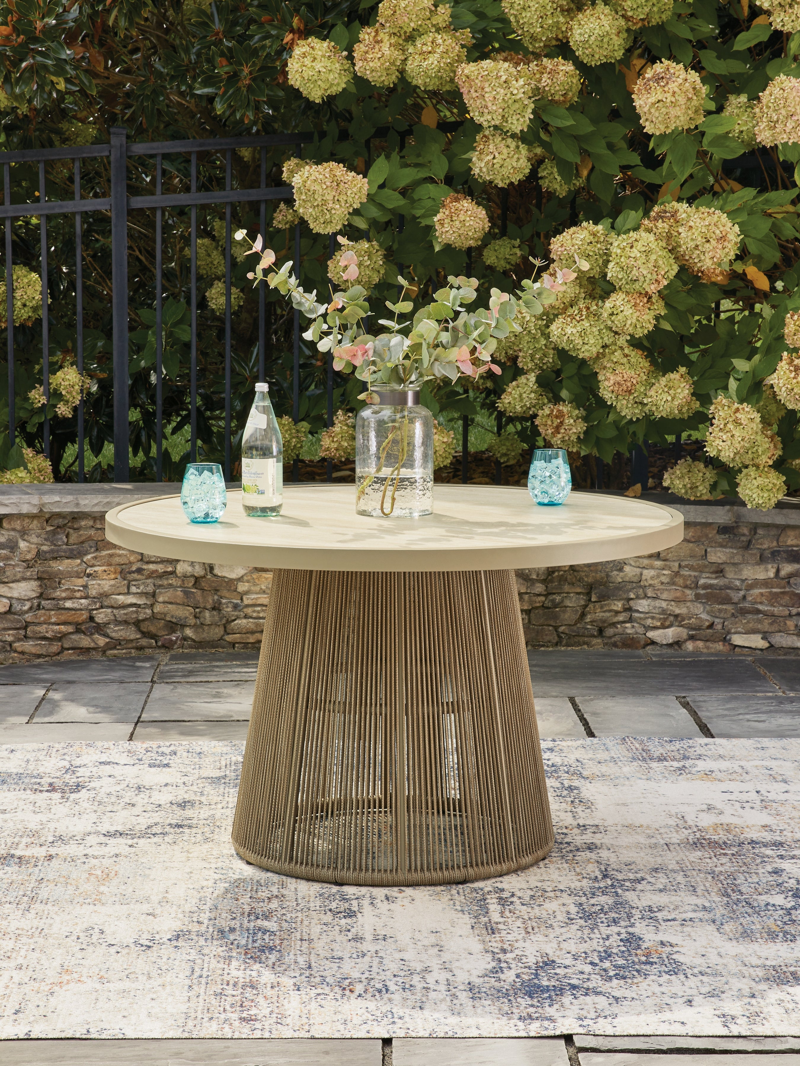Prime Furniture - Ashley Furniture - Orchard Beach Outdoor - Outdoor Dining Table - PCP373P2