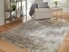 Prime Furniture - Ashley Furniture - Pearidge Rug - 5'3" x 7' Rug / Multi - R405352