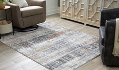 Prime Furniture - Ashley Furniture - Rhettner Rug - 5'3" x 7'3" Rug / Multi - R406072