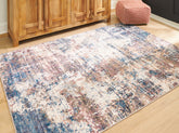 Prime Furniture - Ashley Furniture - Willbertal Rug - 5'2" x 7' Washable Rug / Multi - R406652