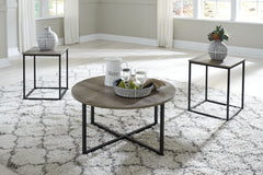 Prime Furniture - Ashley Furniture - Wadeworth Table (Set of 3) - Occasional Table Set (3/CN) / Two-tone - T103-213