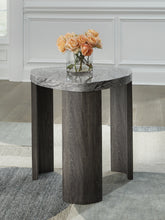 Prime Furniture - Ashley Furniture - Surmour End Table - Triangle End Table / Gray/Brown - T600-6