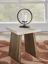 Prime Furniture - Ashley Furniture - Brendalhouse End Table - Square End Table / Light Brown - T642-2