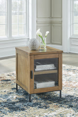 Prime Furniture - Ashley Furniture - Torlanta Chairside End Table - Chair Side End Table / Brown - T686-7