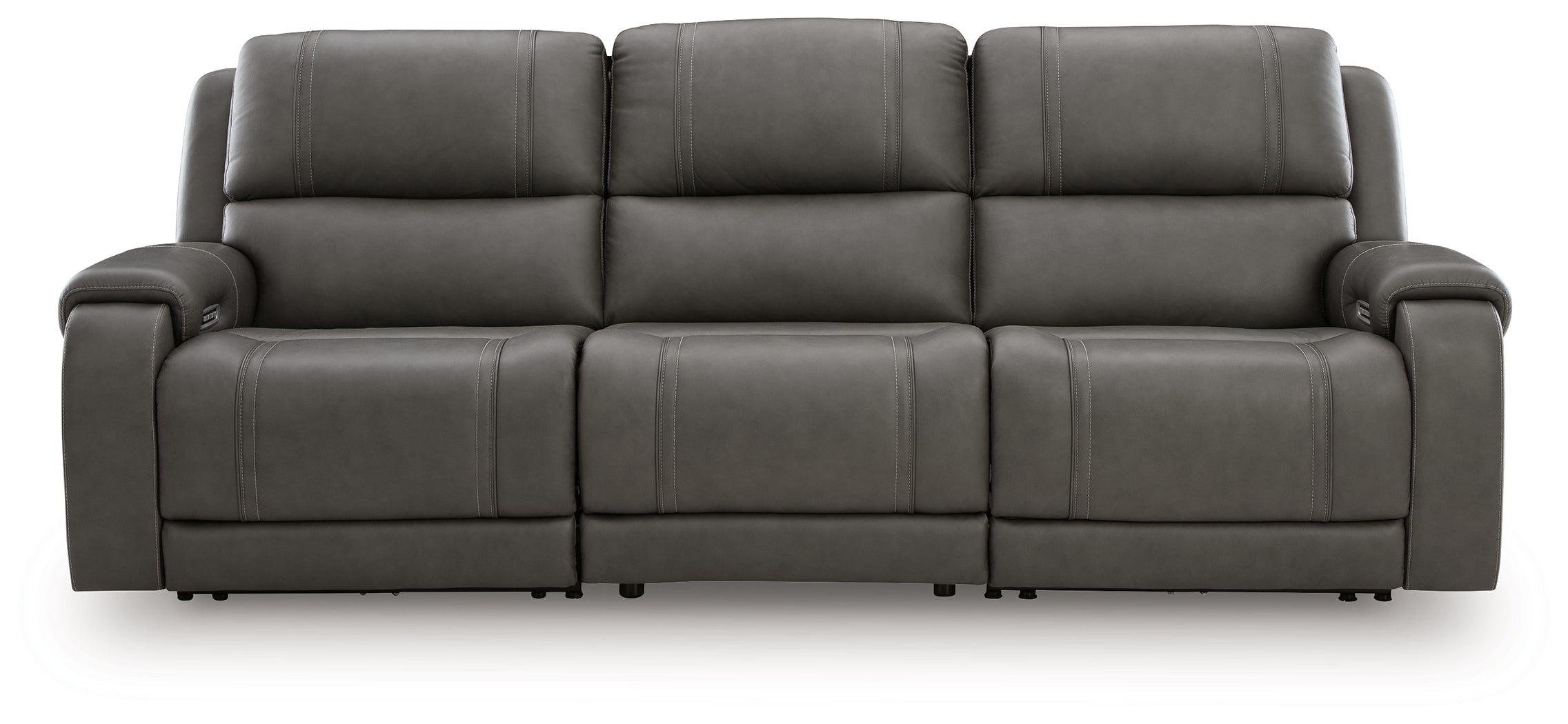 Prime Furniture - Ashley Furniture - 5Z - Pittson Sectional - 3-Piece Power Sectional Reclining Sofa / Anchor - PCU12600S3