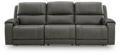 Prime Furniture - Ashley Furniture - 5Z - Pittson Sectional - 3-Piece Power Sectional Reclining Sofa / Anchor - PCU12600S3