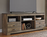 Prime Furniture - Ashley Furniture - Trinell TV Stand - 63" / Brown - W446-68