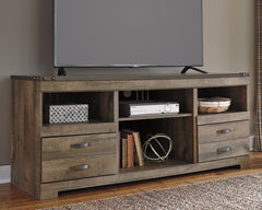 Prime Furniture - Ashley Furniture - Trinell TV Stand - 63" / Brown - W446-68