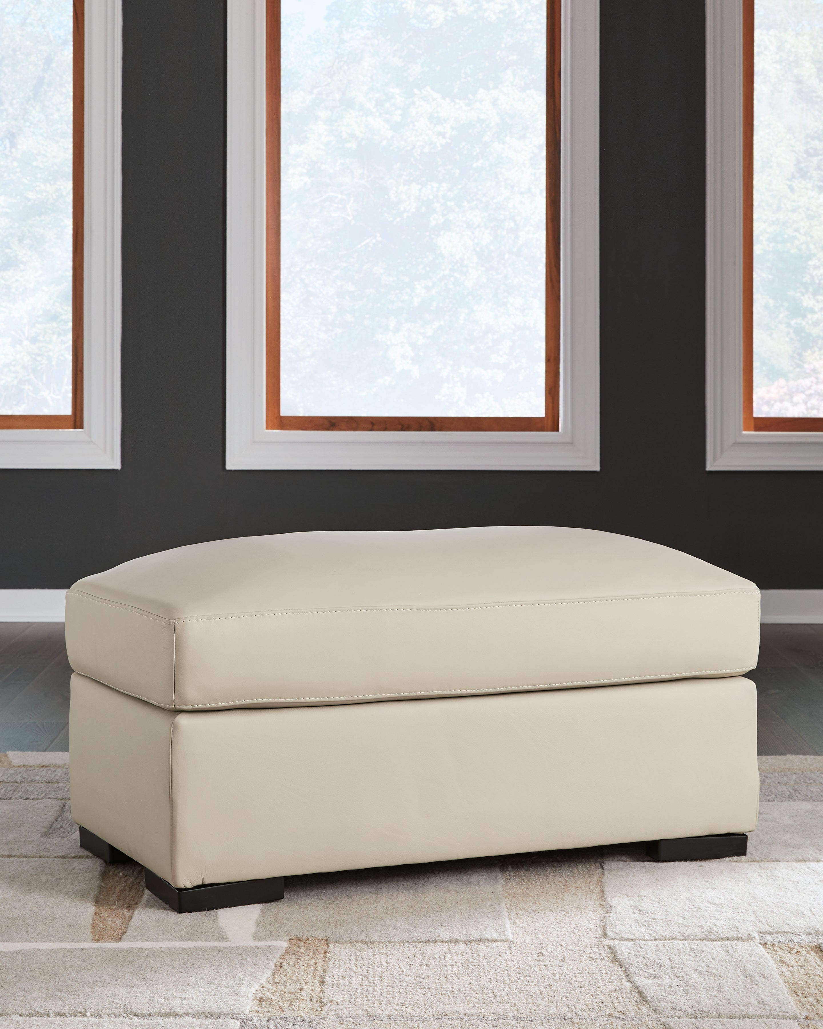 Prime Furniture - Ashley Furniture - Treasure Trove Living Room - Ottoman / Almond - 1930414
