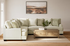 Prime Furniture - Ashley Furniture - Rawcliffe Sectional - LAF 3-Piece Sectional / Parchment - 19604S1
