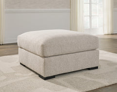 Prime Furniture - Ashley Furniture - Ballyton Living Room - Oversized Accent Ottoman / Sand - 2510208