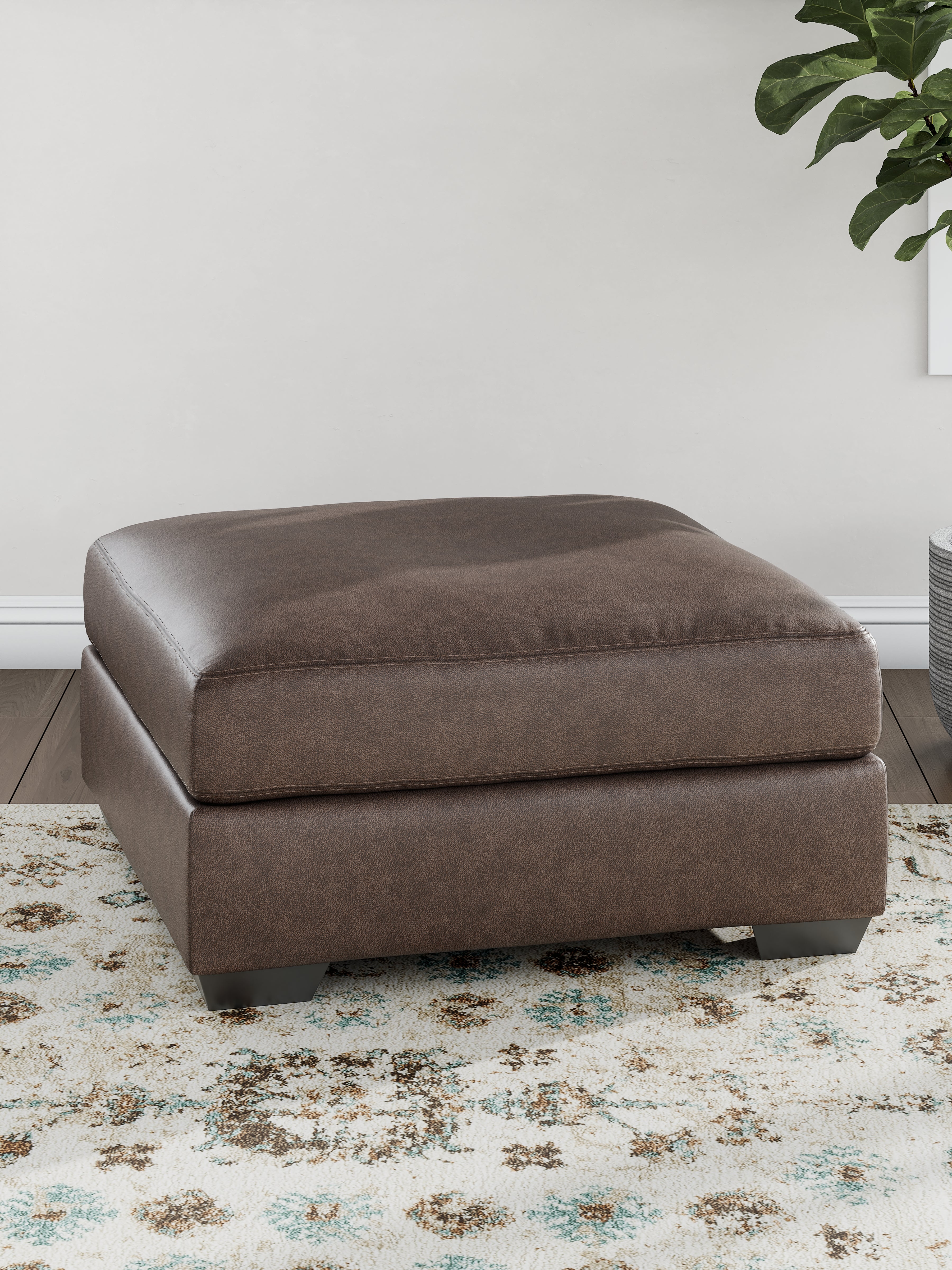 Prime Furniture - Ashley Furniture - WillowBend Living Room - Oversized Accent Ottoman / Umber - PC2770508