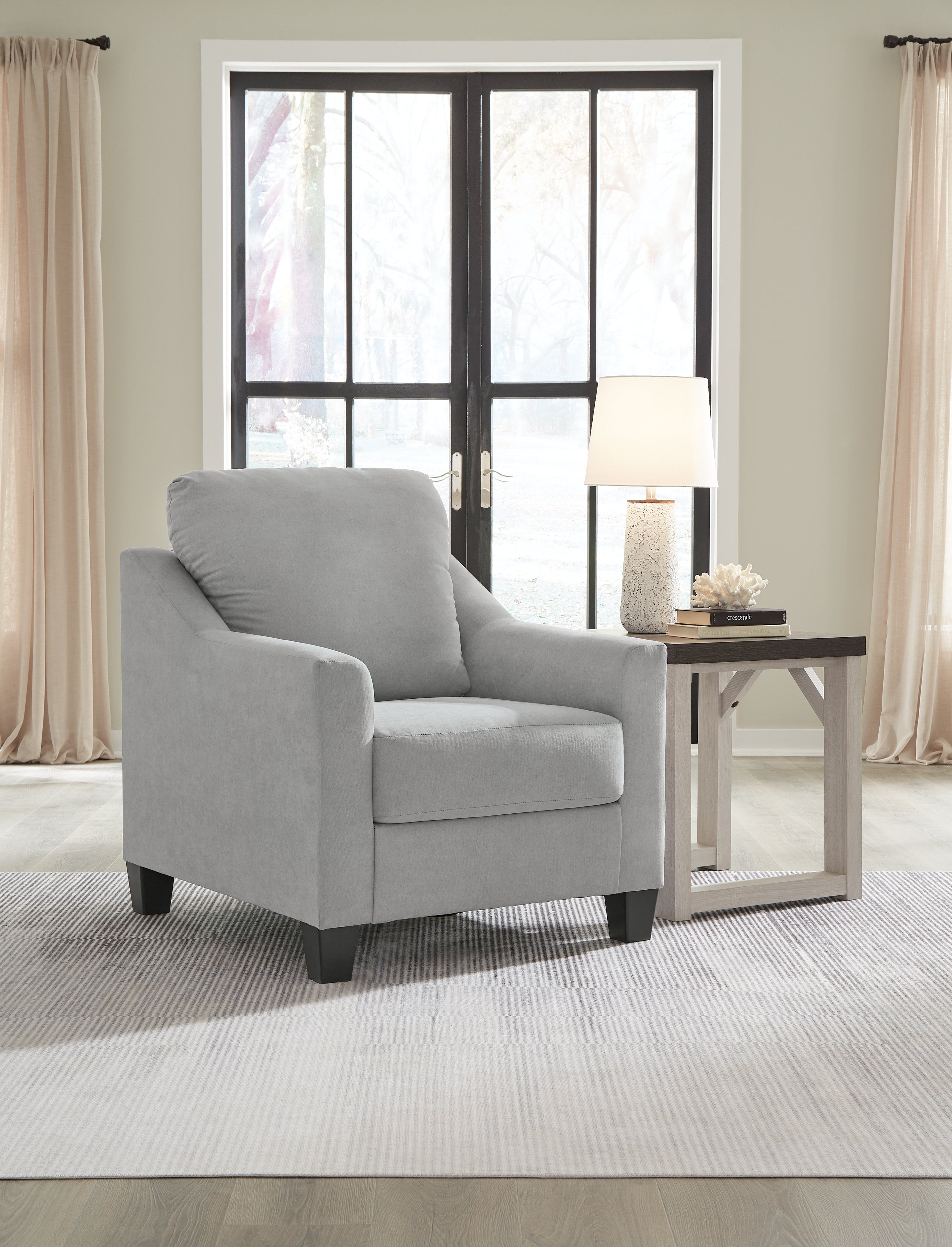 Prime Furniture - Ashley Furniture - Adlai Living Room - Chair / Shadow - 3010320