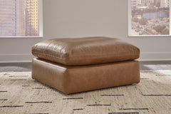 Prime Furniture - Ashley Furniture - Emilia Living Room - Oversized Accent Ottoman / Caramel - 3090108