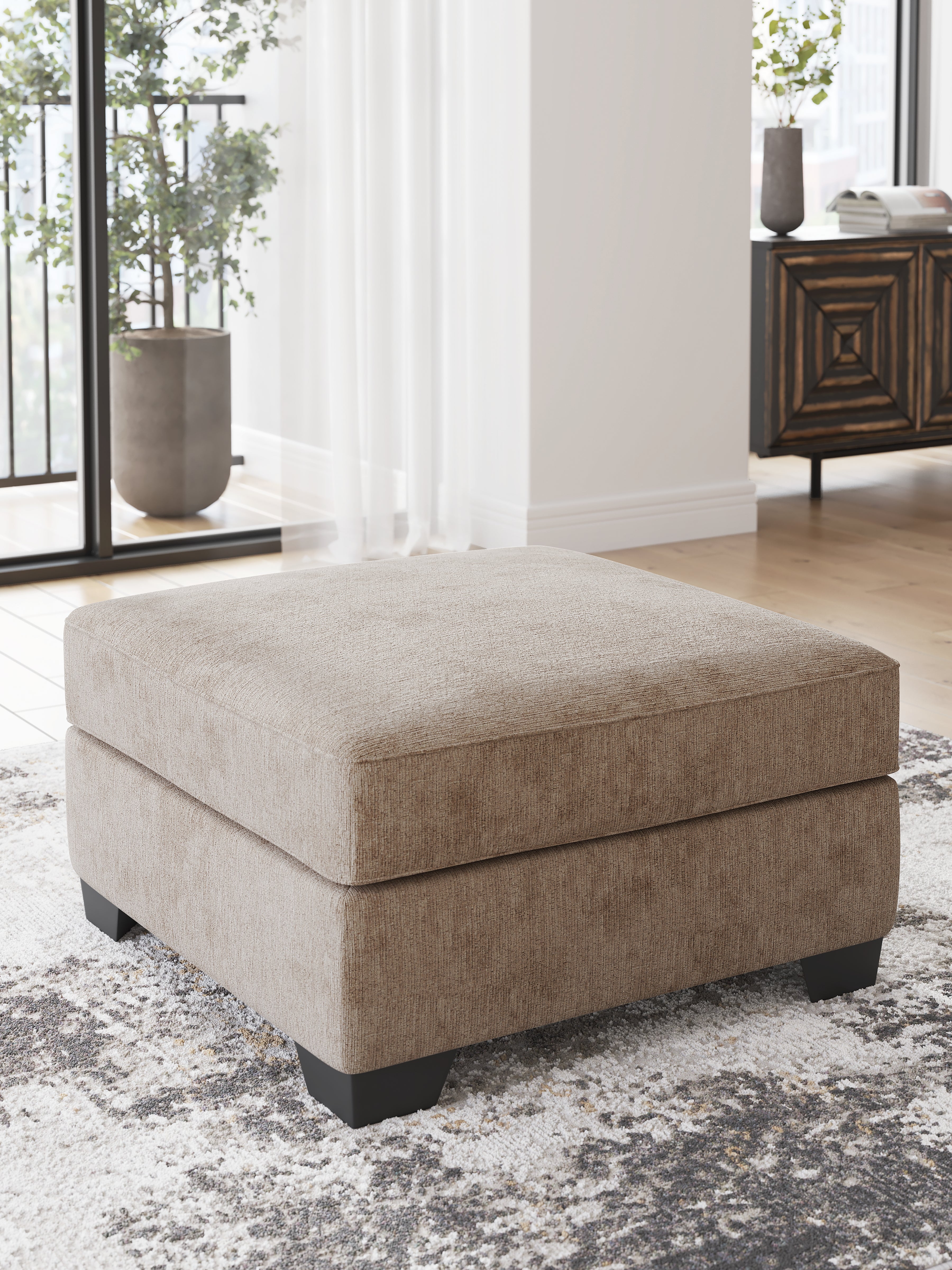 Prime Furniture - Ashley Furniture - Olten Living Room - Oversized Accent Ottoman / Mocha - 3130408