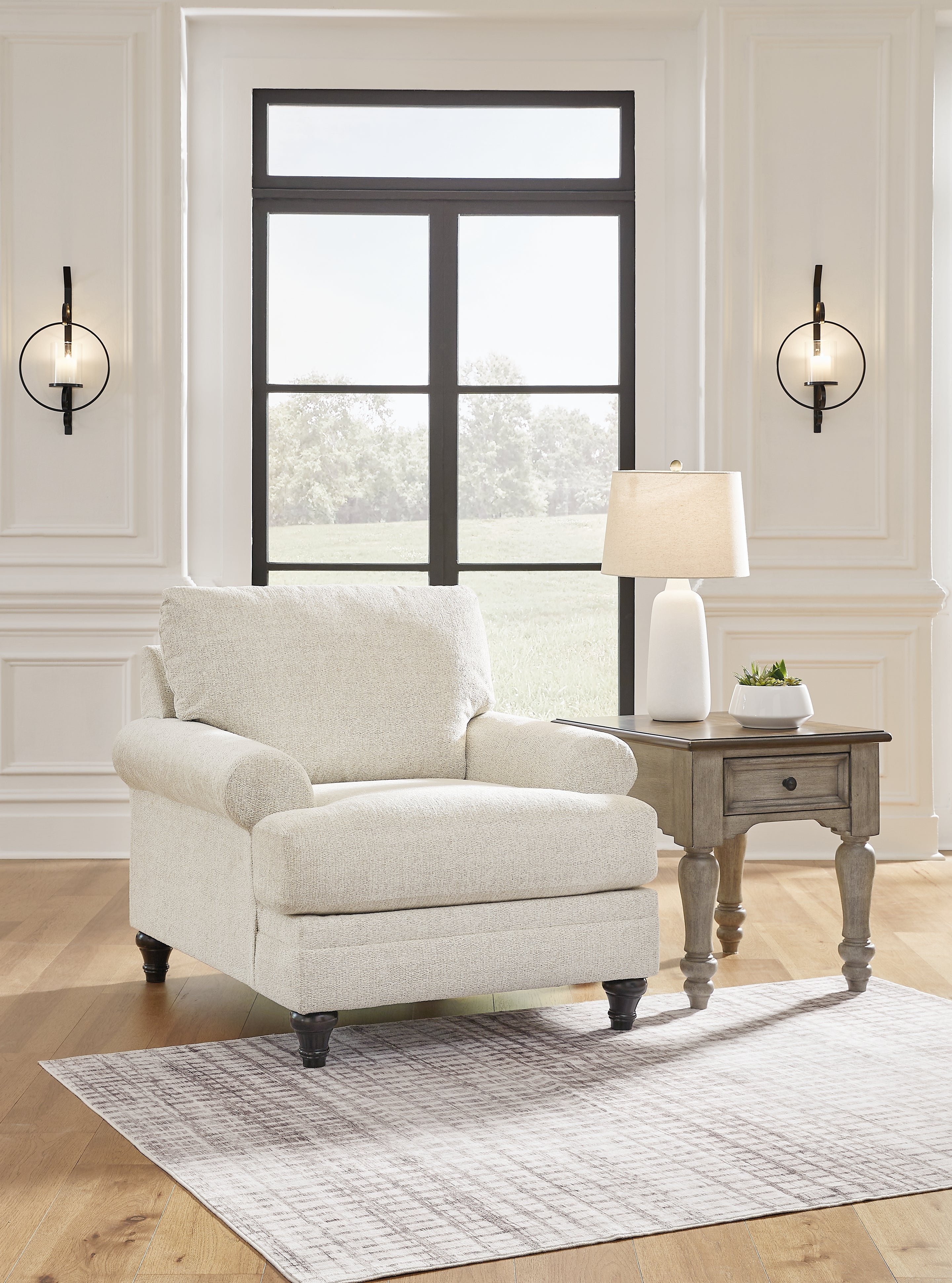 Prime Furniture - Ashley Furniture - Valerani Living Room - Chair / Sandstone - 3570220