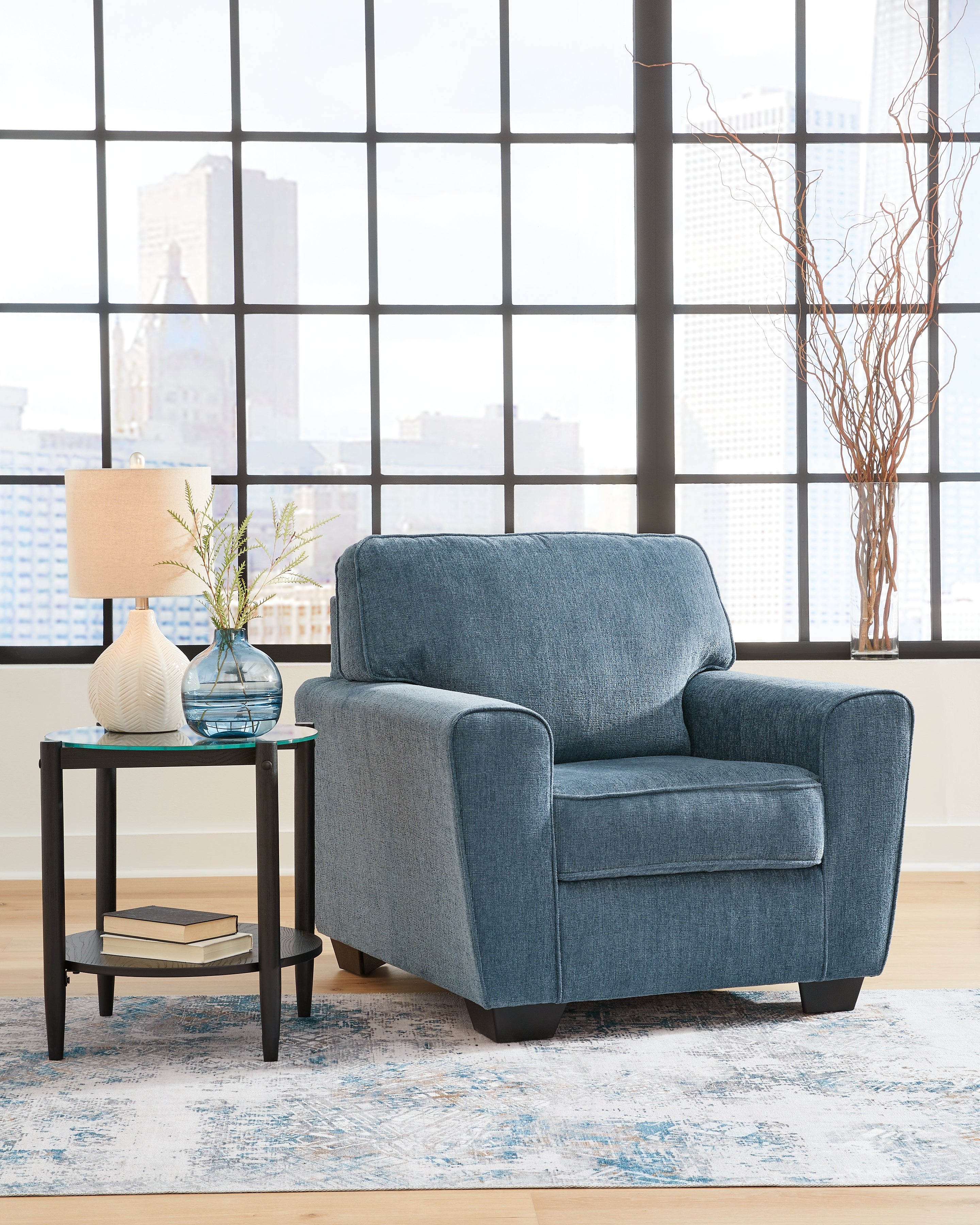 Prime Furniture - Ashley Furniture - Cashton Living Room - Chair / Blue - 4060520