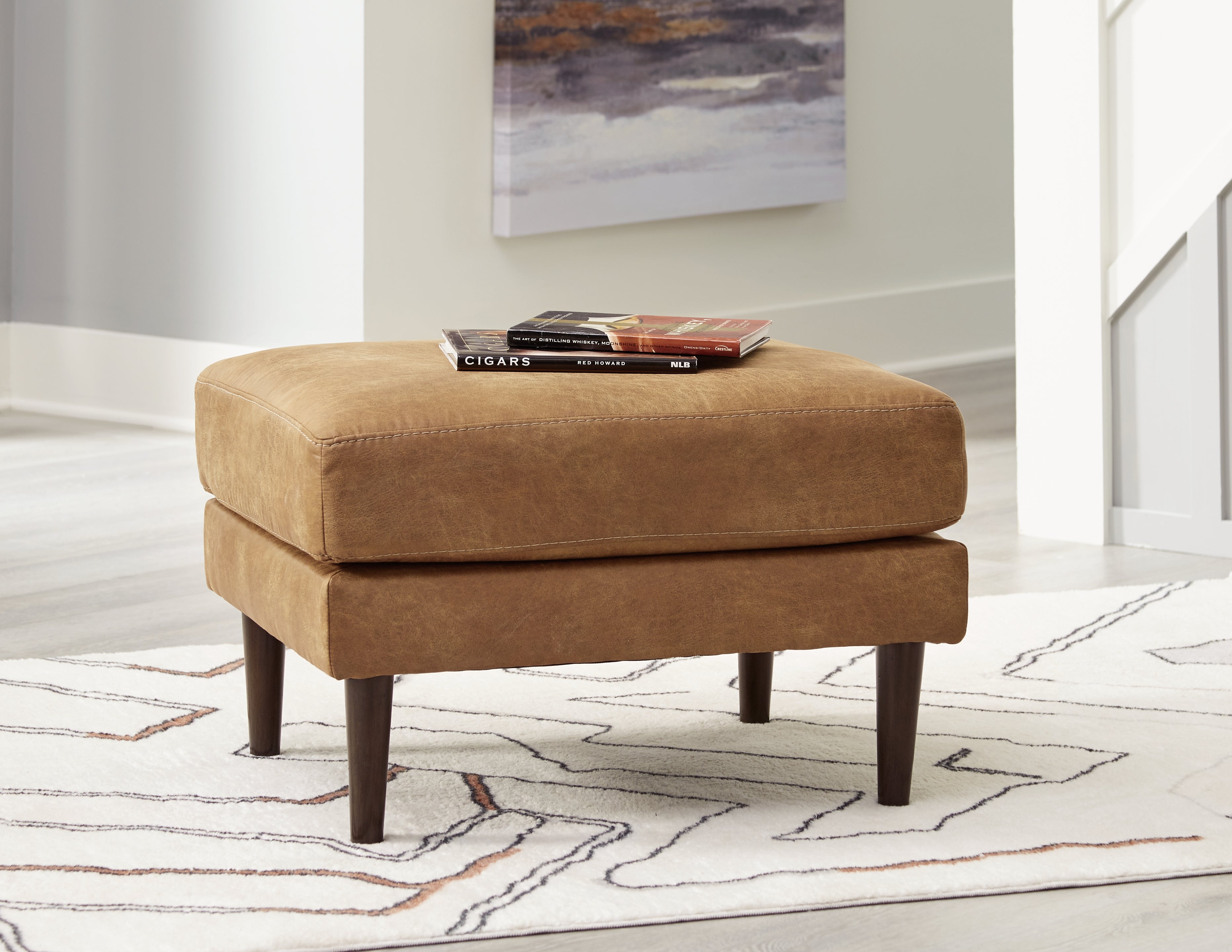 Prime Furniture - Ashley Furniture - Telora Living Room - Sofa / Caramel - 4100238
