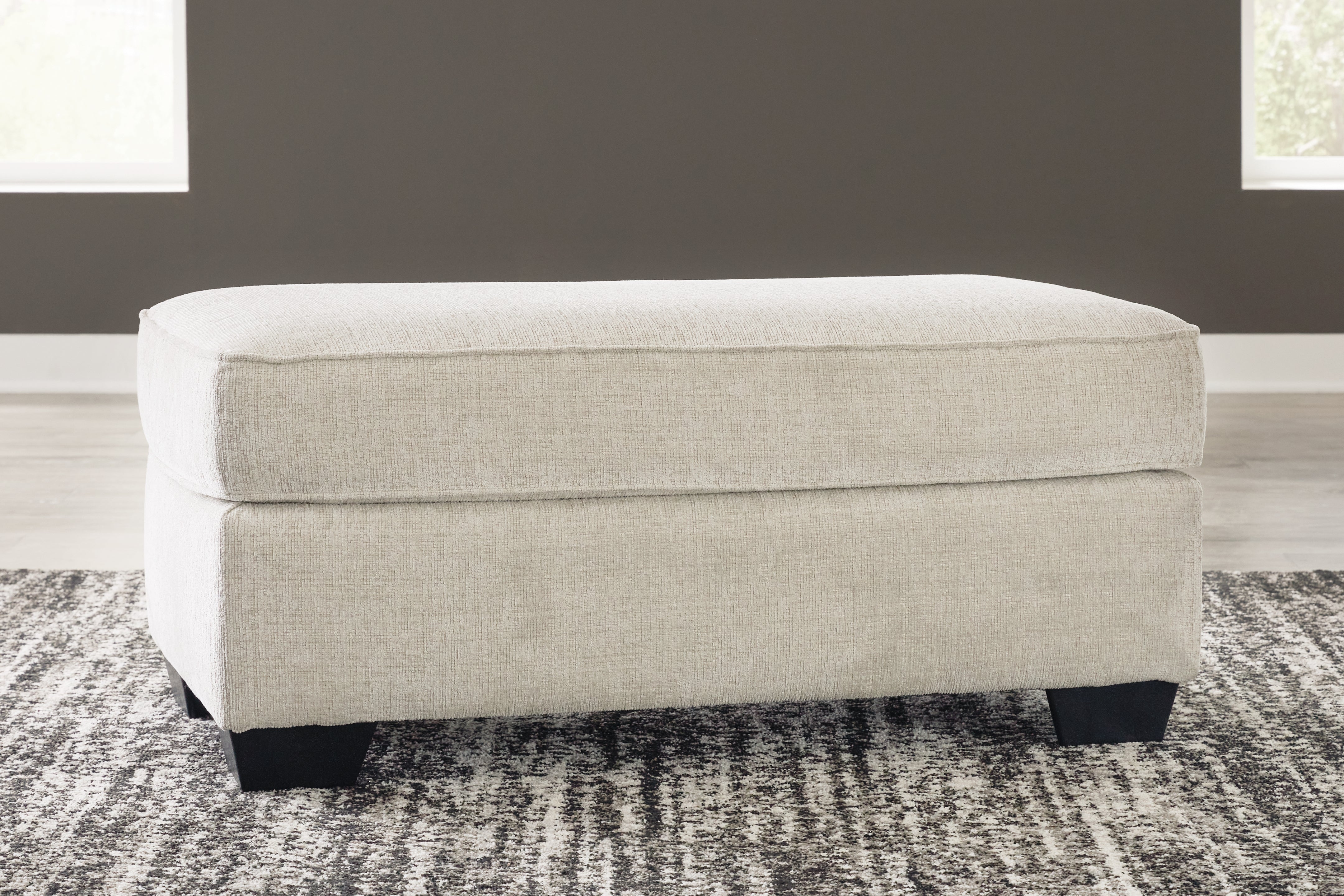 Prime Furniture - Ashley Furniture - Heartcort Living Room - Ottoman / Quartz - 4460414