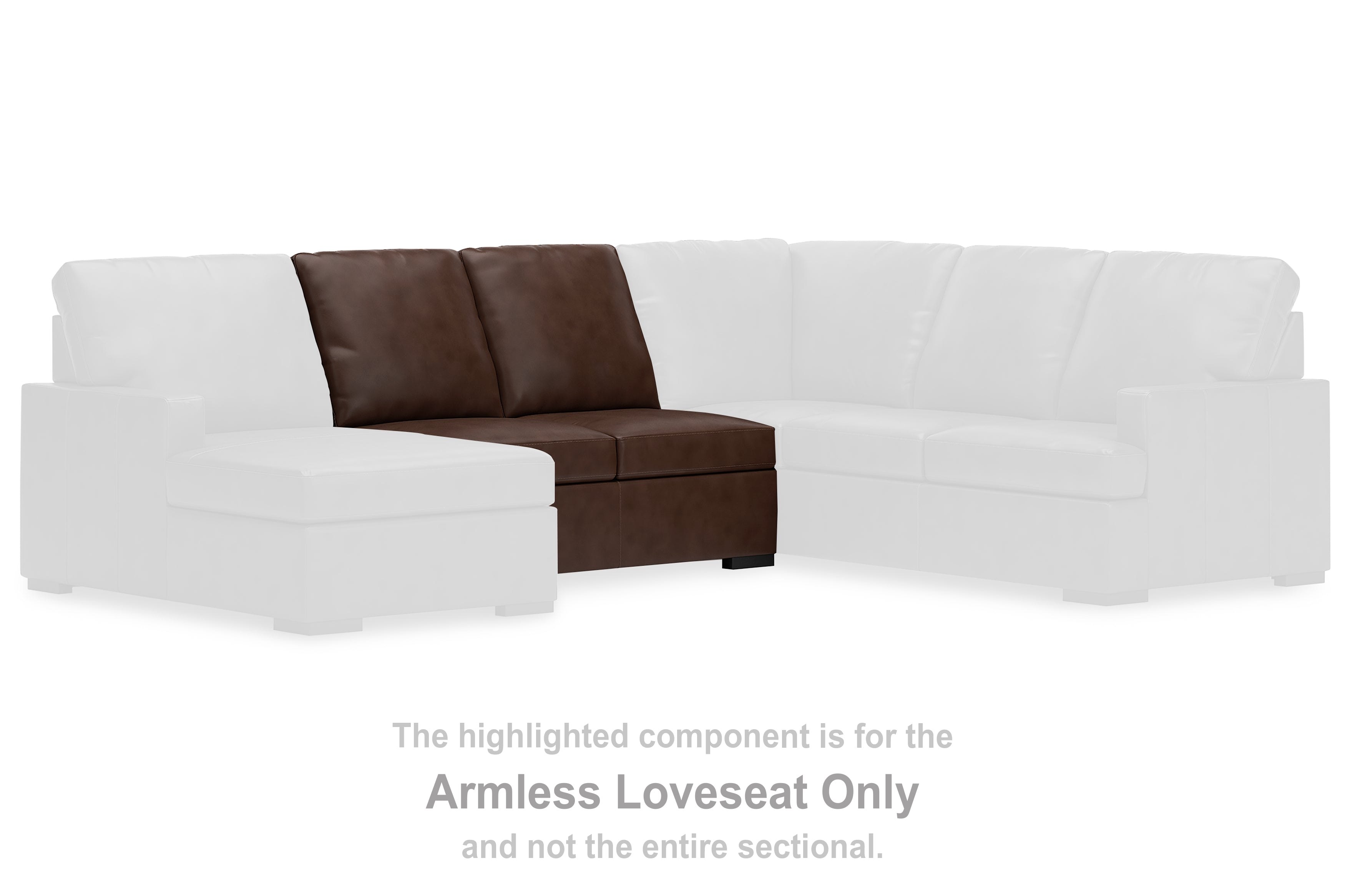 Prime Furniture - Ashley Furniture - McDowlan Sectional - Armless Loveseat / Coffee - PC4850434