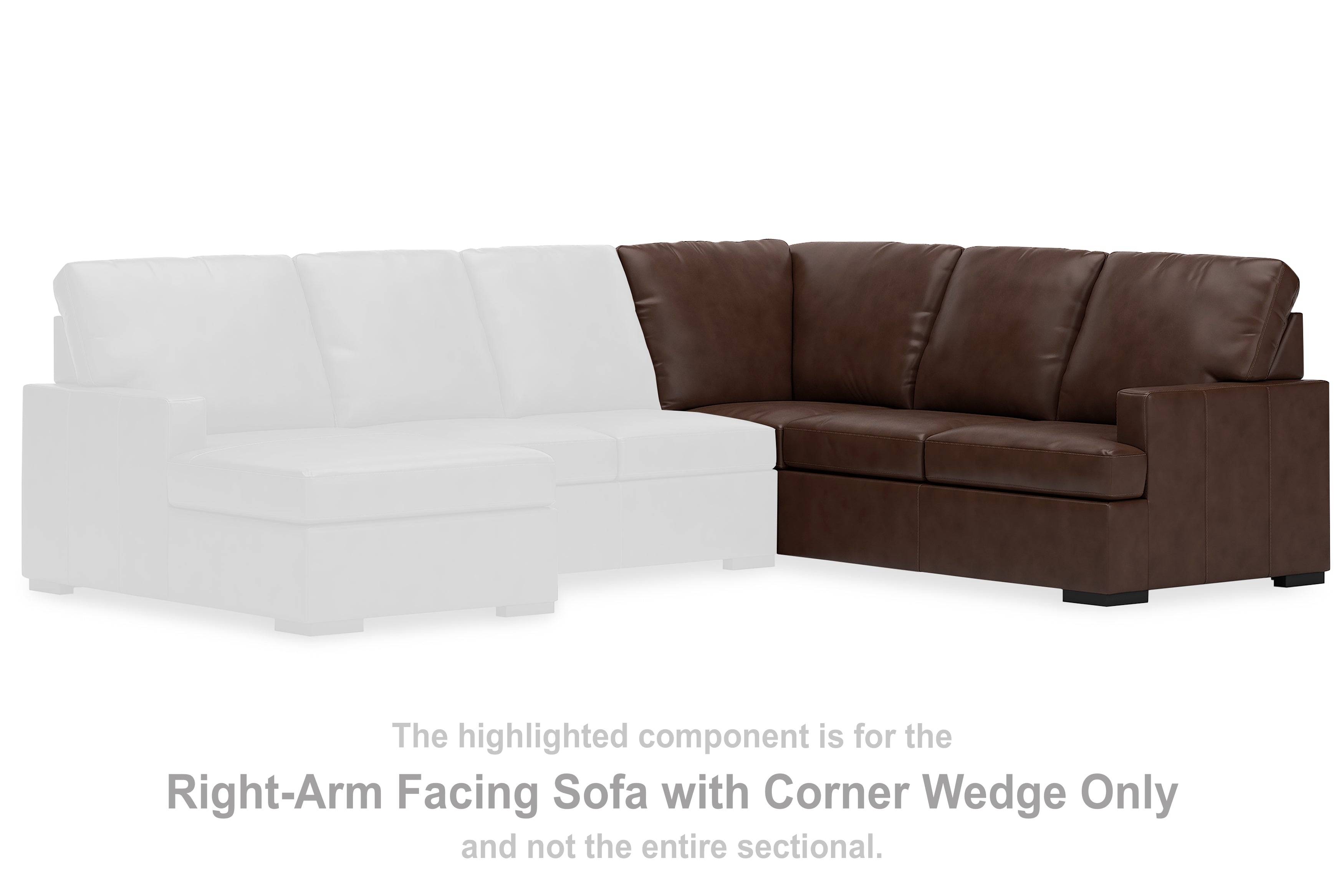 Prime Furniture - Ashley Furniture - McDowlan Sectional - RAF Sofa w/Corner Wedge / Coffee - PC4850449