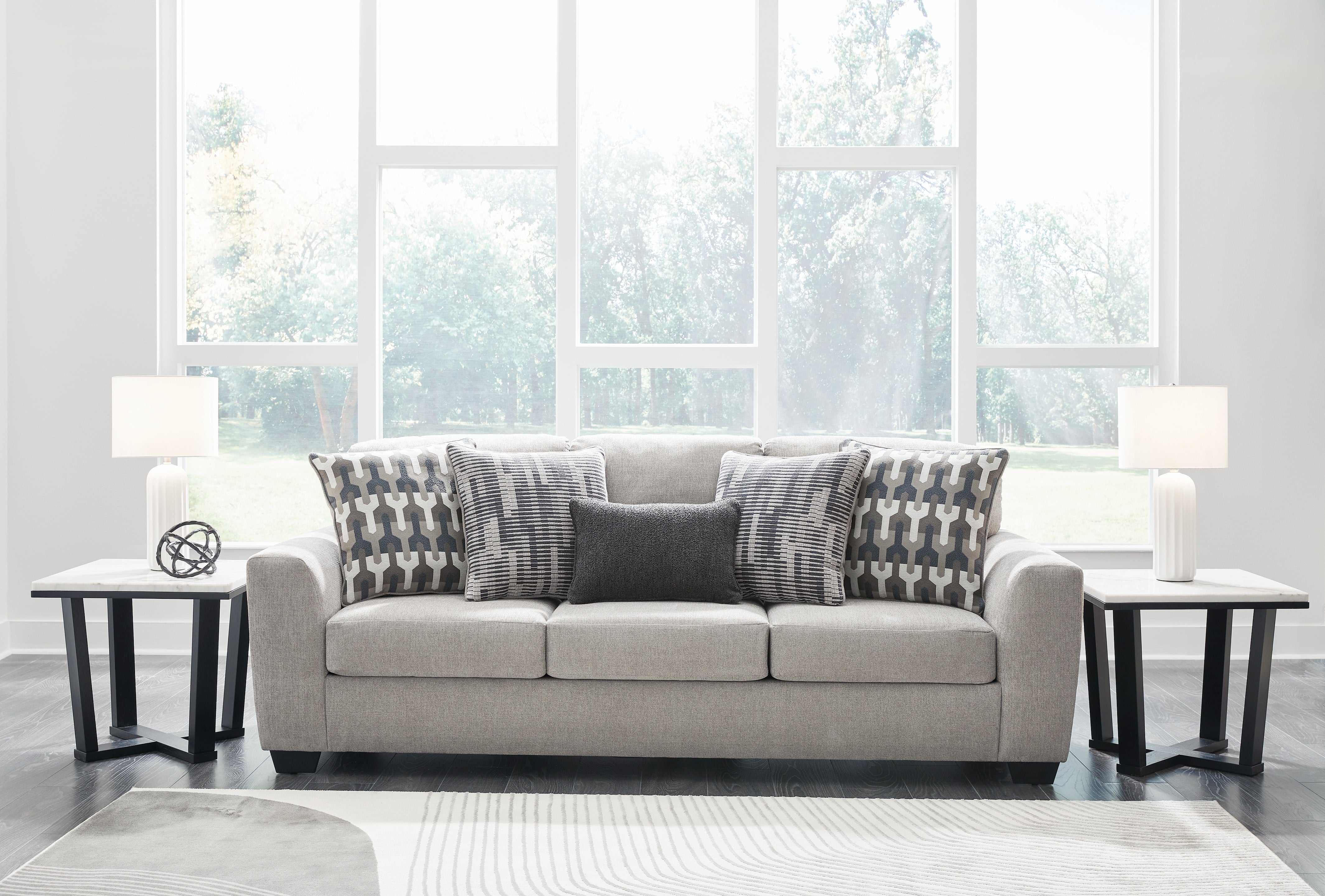 Prime Furniture - Ashley Furniture - Avenal Park Living Room - Sofa / Flannel - 5080538