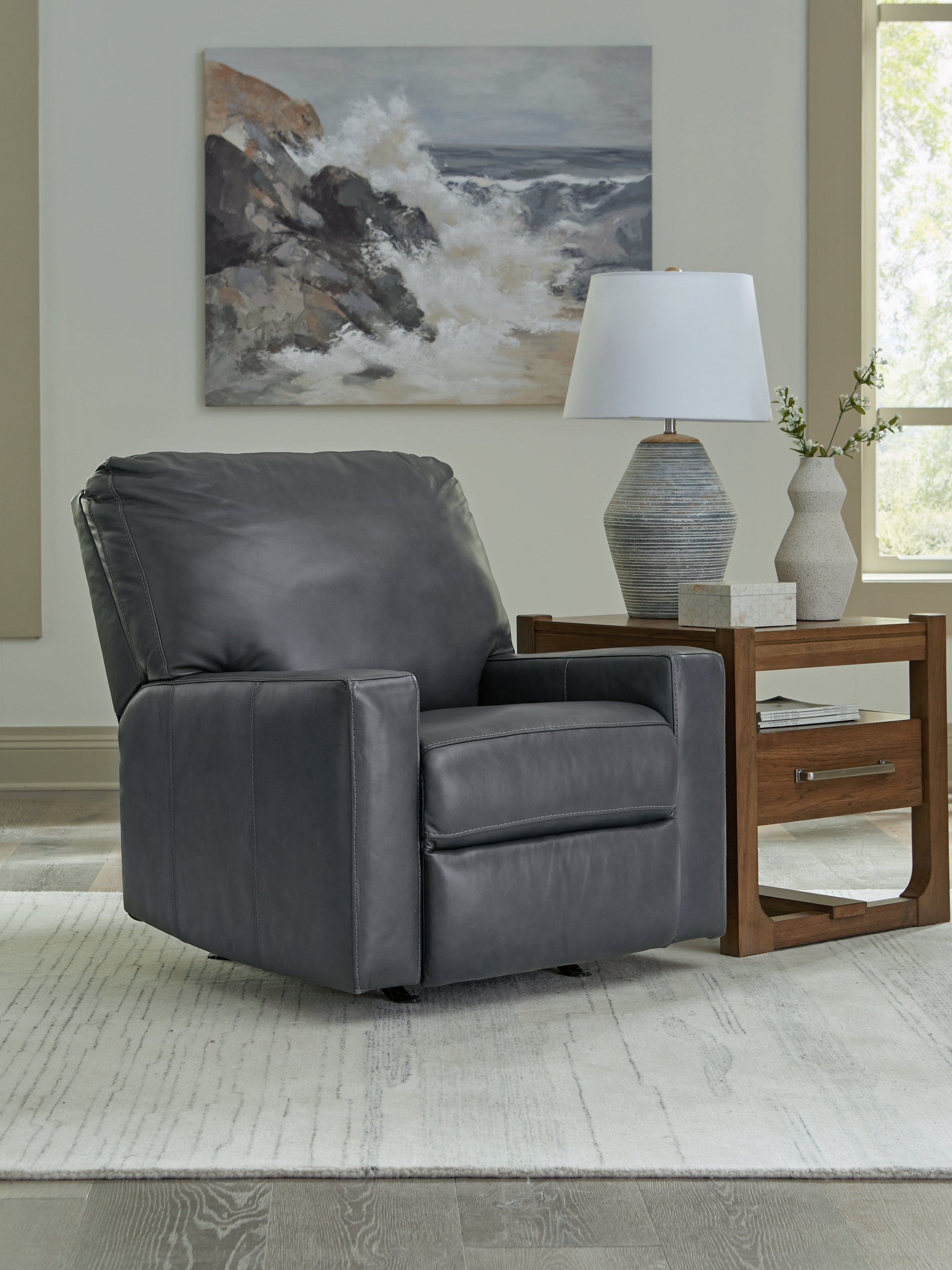 Prime Furniture - Ashley Furniture - Bolsena Living Room - Rocker Recliner / Admiral - 5560425