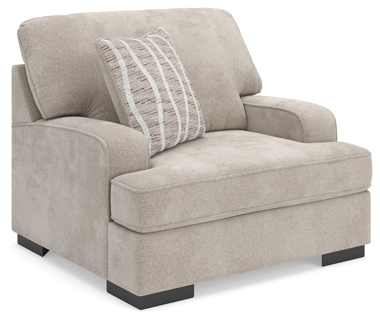 Prime Furniture - Ashley Furniture - High Profile Living Room - Chair and a Half / Taupe - 5990223
