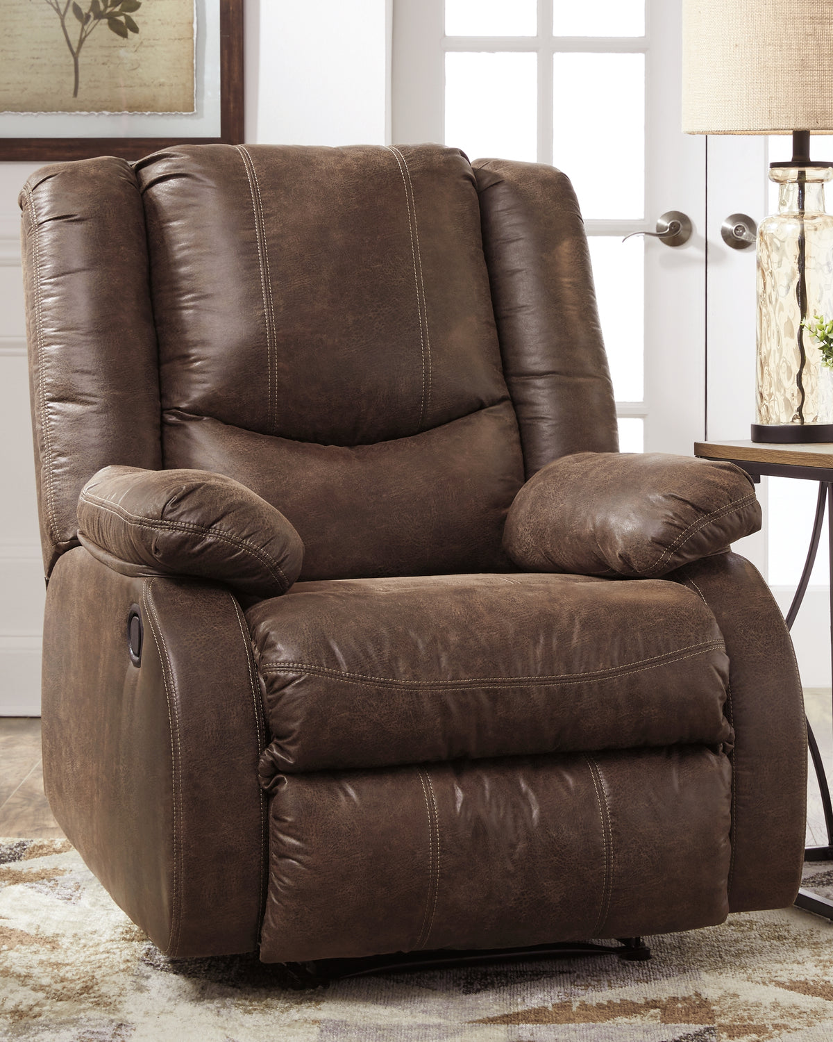 Prime Furniture - Ashley Furniture - Bladewood Living Room - Zero Wall Recliner / Coffee - 6030529
