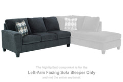 Prime Furniture - Ashley Furniture - Abinger Sectional - LAF Sofa Sleeper / Natural - 8390469