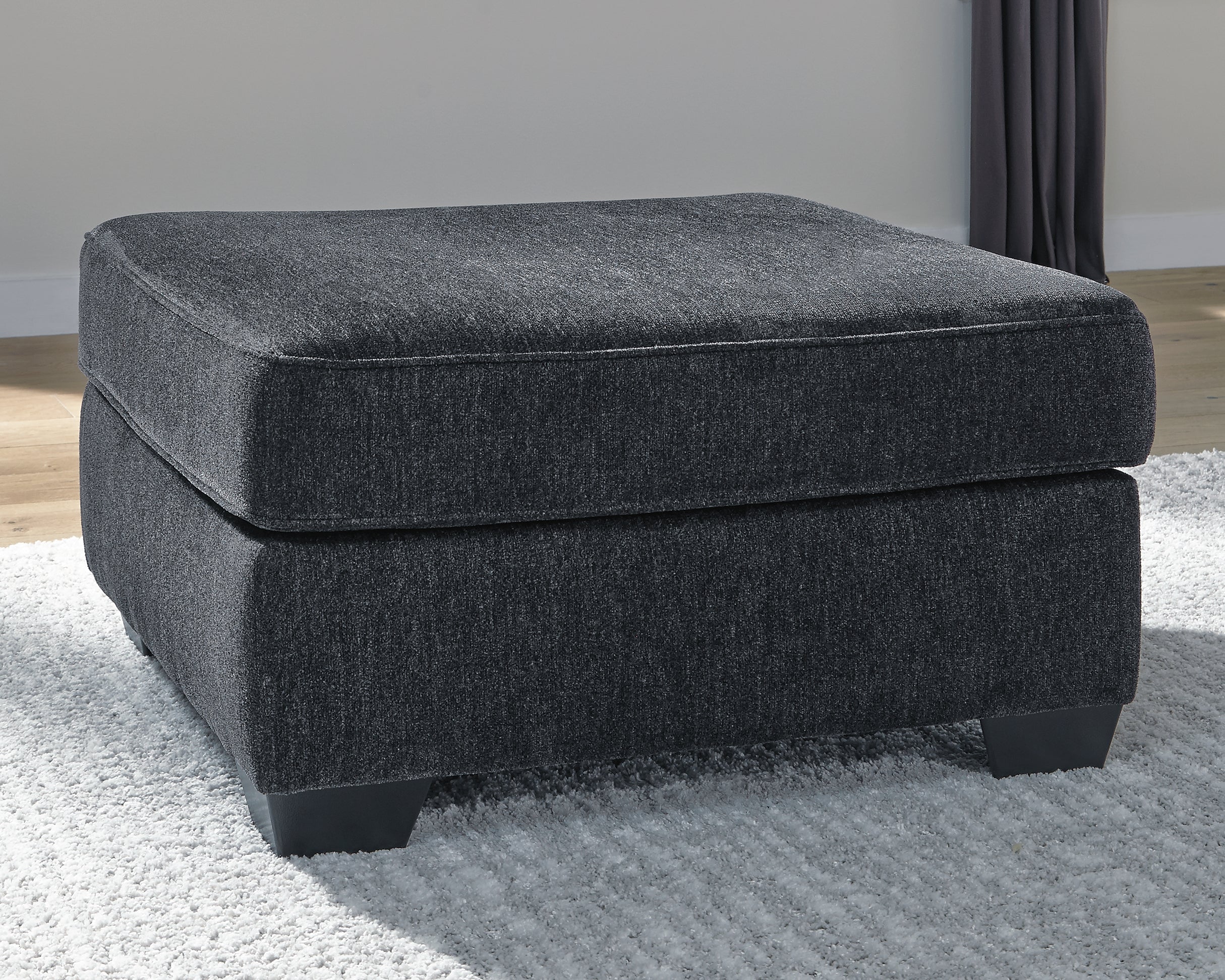 Prime Furniture - Ashley Furniture - Altari Living Room - Oversized Accent Ottoman / Slate - 8721308