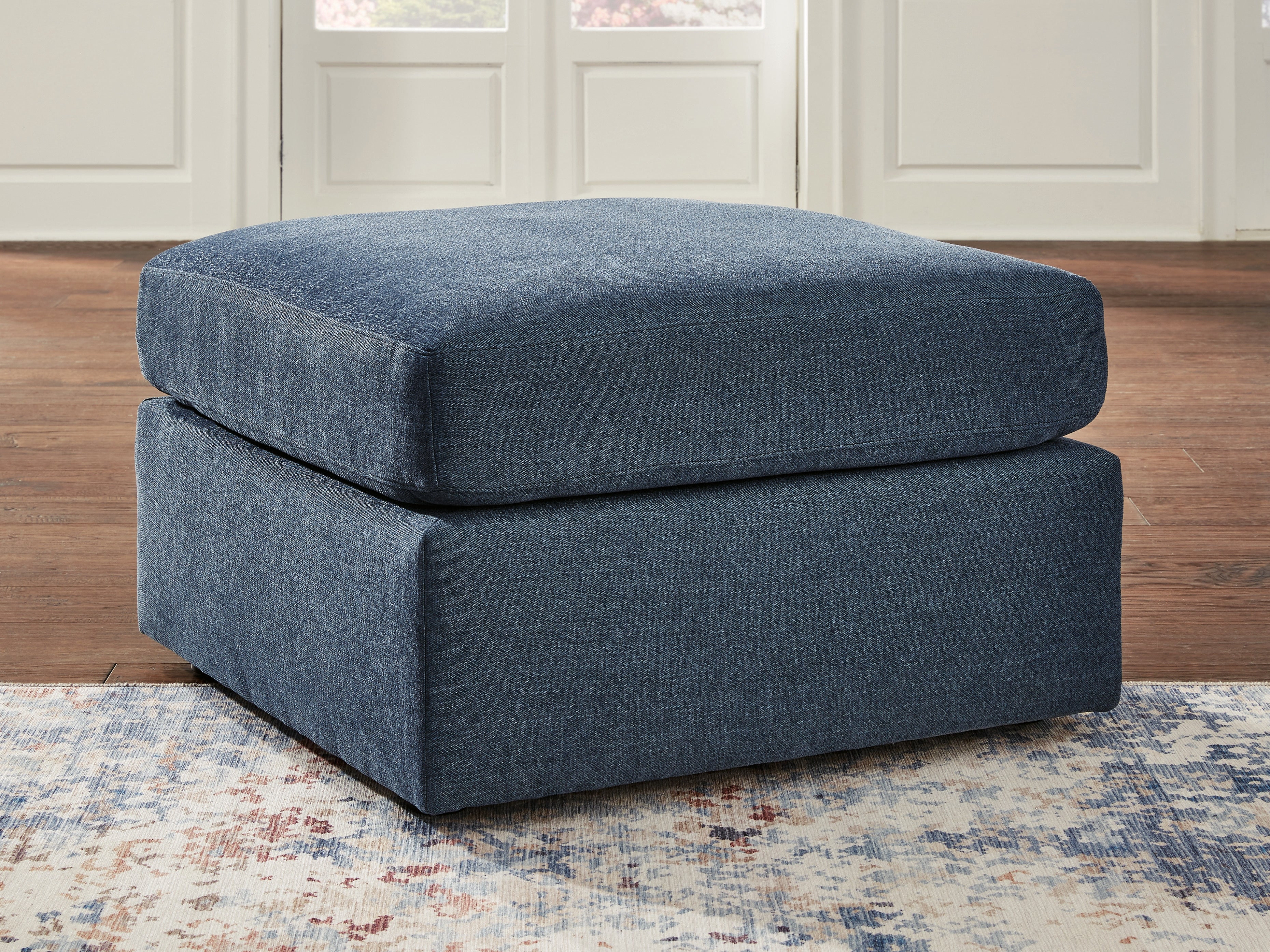 Prime Furniture - Ashley Furniture - Modmax Living Room - Oversized Accent Ottoman / Ink - 9210108