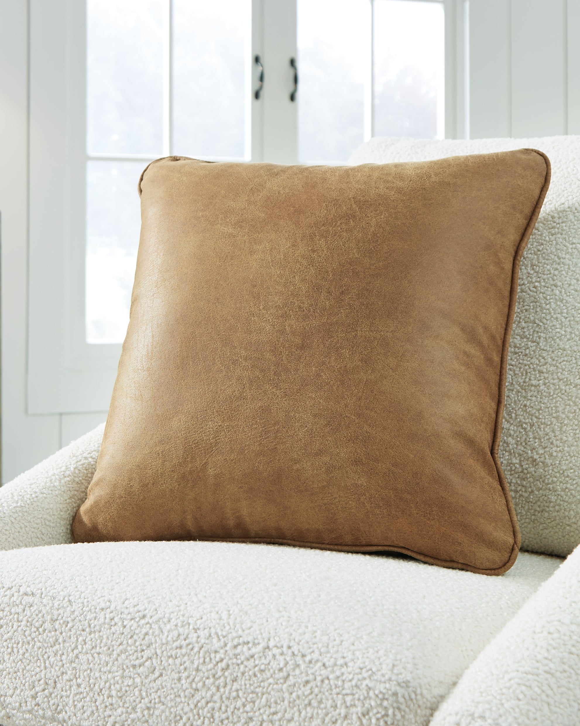 Prime Furniture - Ashley Furniture - Cortnie Pillows - Pillow / Caramel - A1000953P