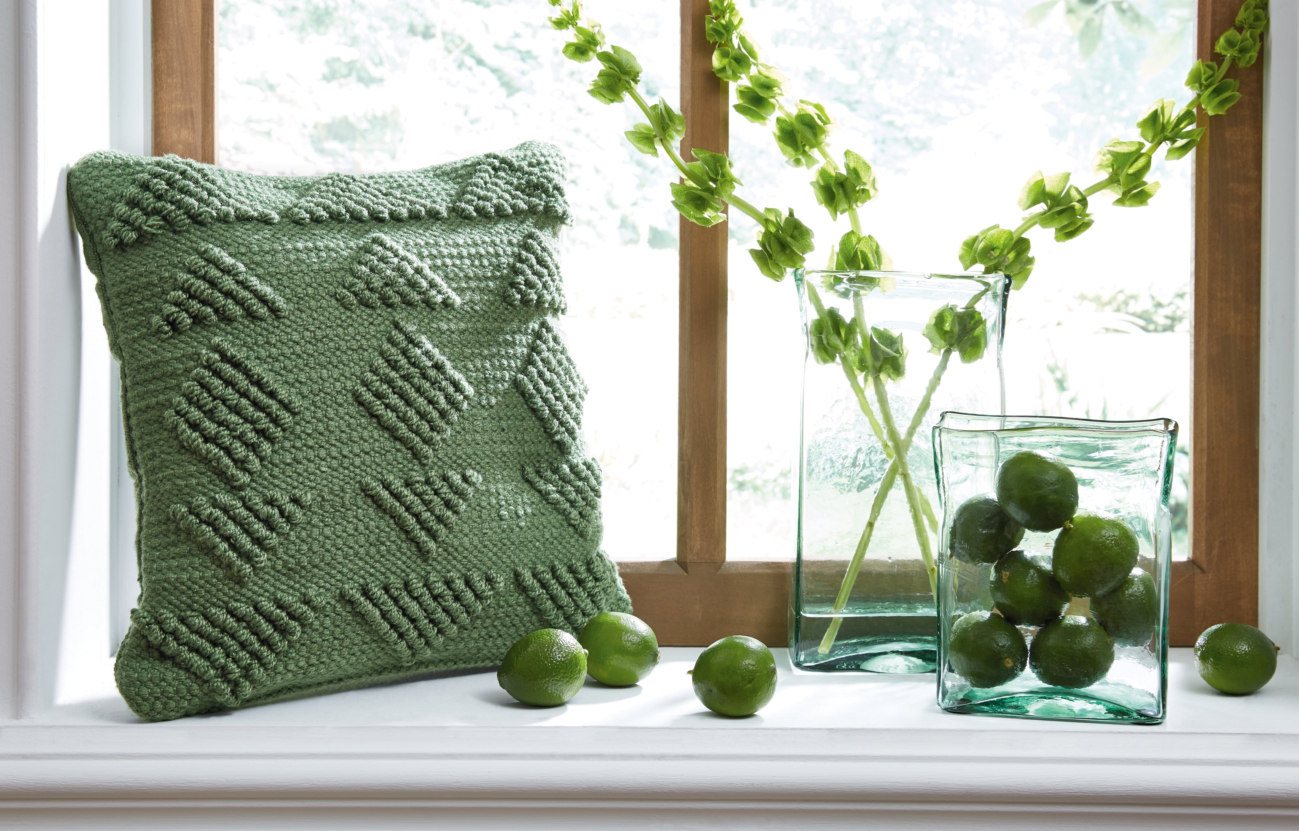 Prime Furniture - Ashley Furniture - Rustingmere Pillows - Pillow / Green - A1001013P