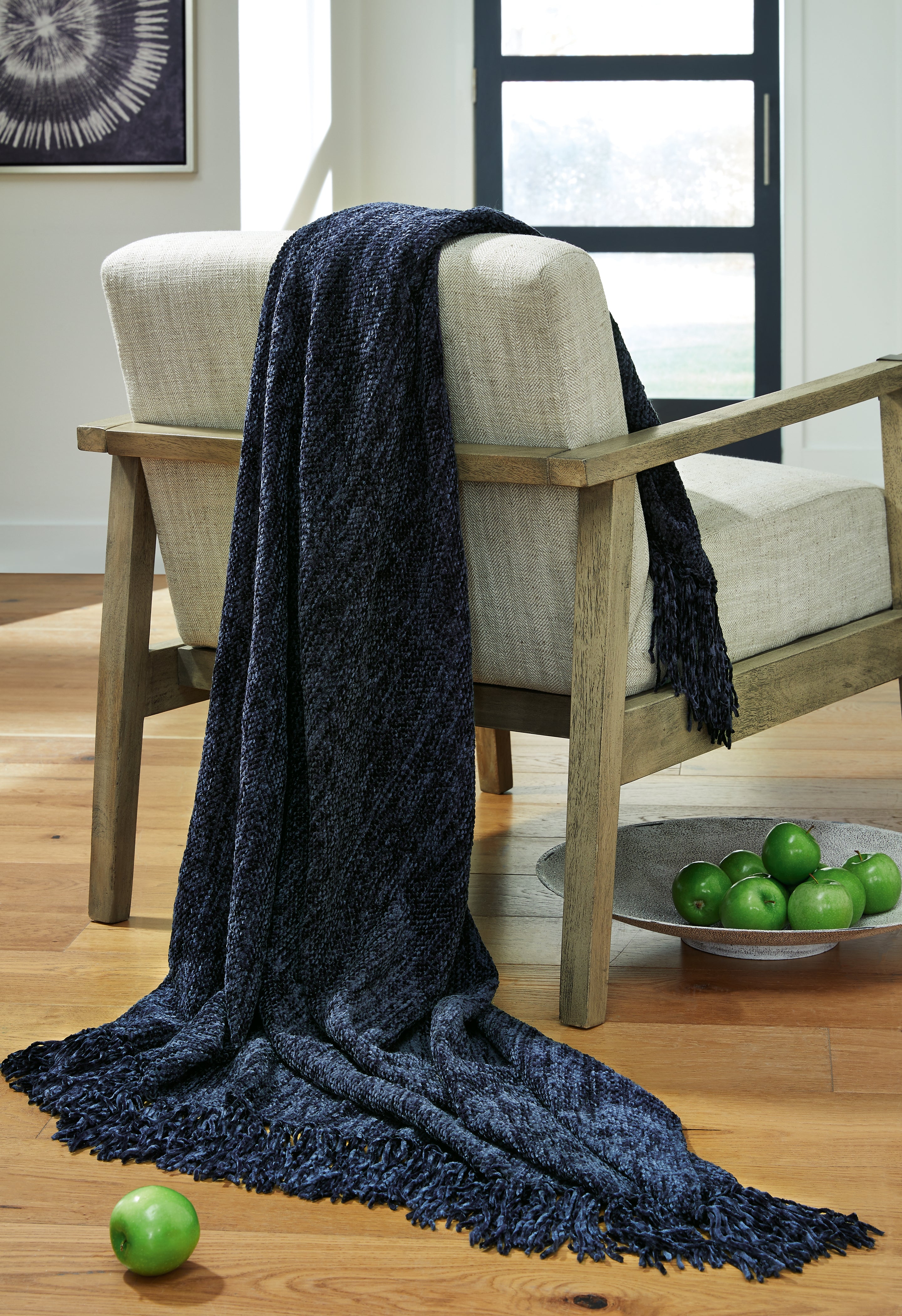 Prime Furniture - Ashley Furniture - Tamish Throw - Throw / Blue - A1001022T