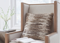 Prime Furniture - Ashley Furniture - Nealton Pillows - Pillow / Brown/White - A1001050P